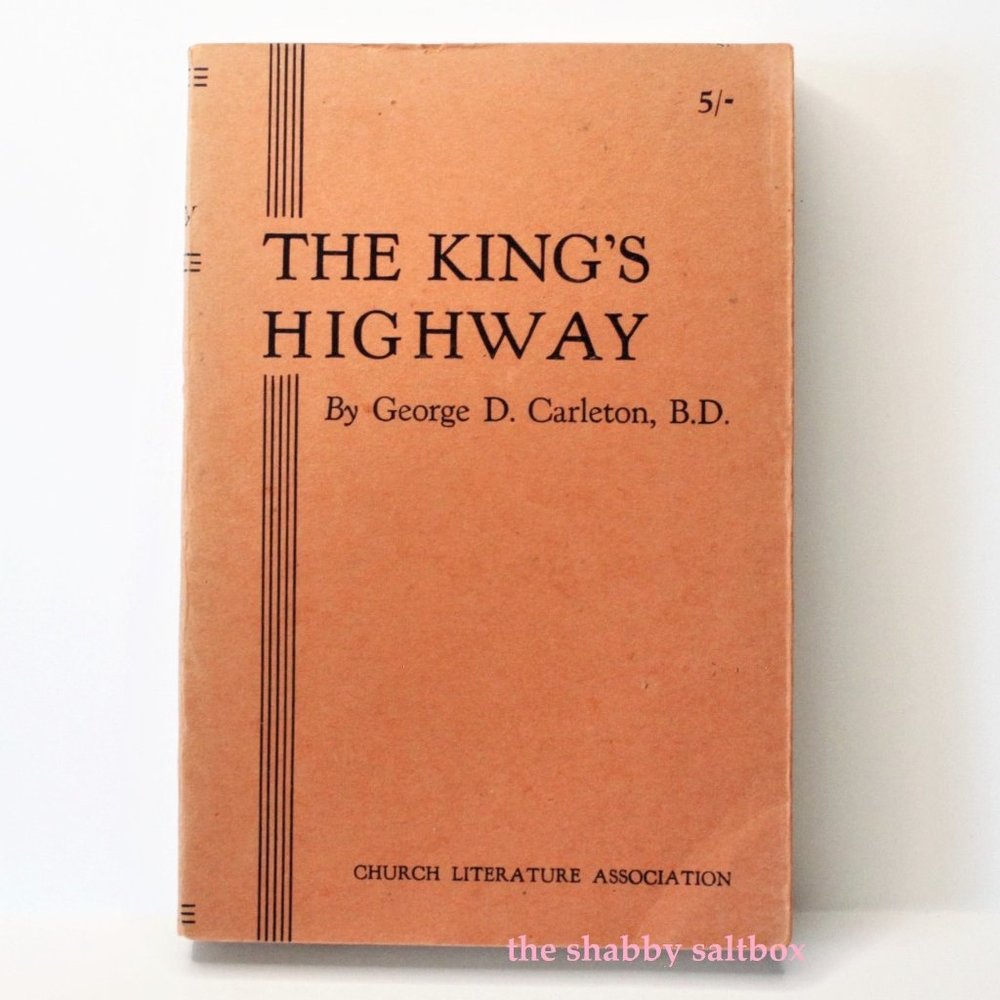 The King's Highway 1947 Book Catholic Literature